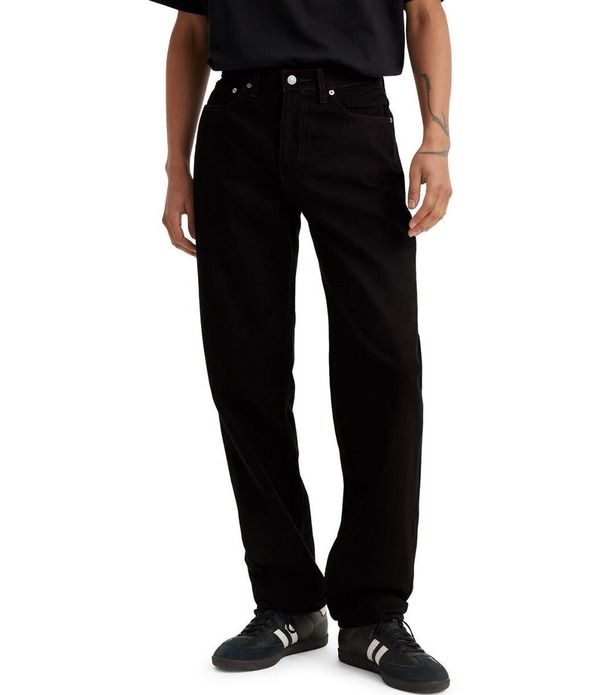 リーバイス メンズ ボトムス デニムパンツ リラックスフィット ストレート ジーンズ LevisR 550 Relaxed Fit Straight Leg Jeans Black ブラック