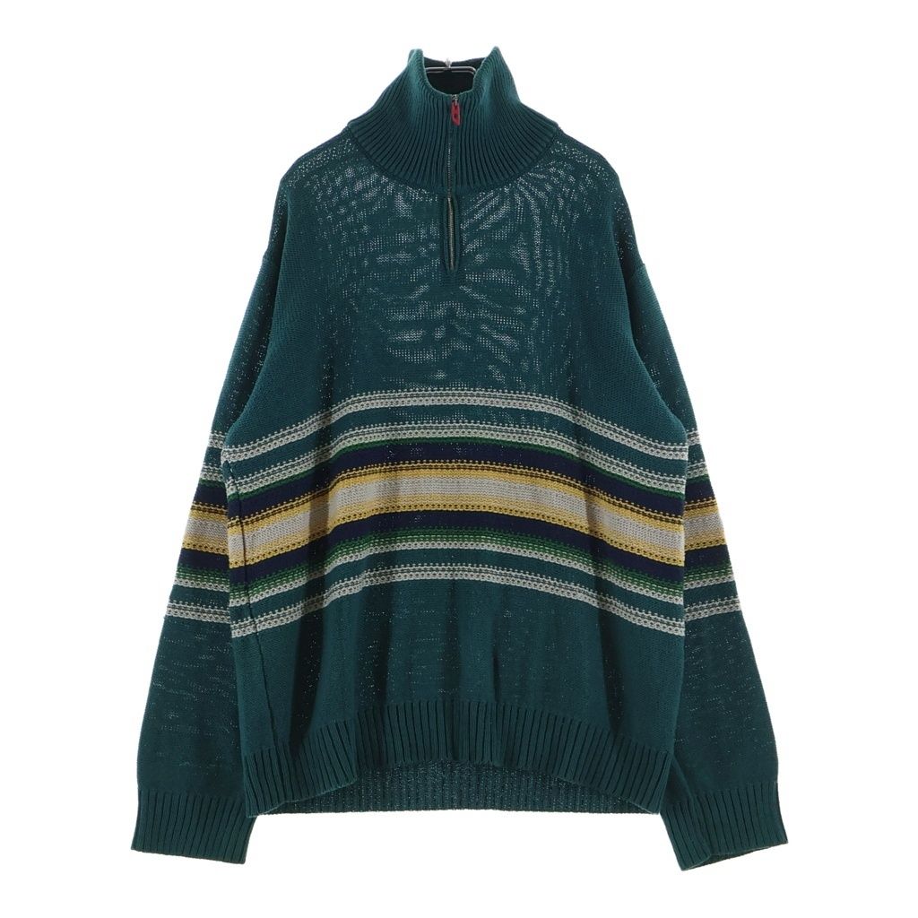 DIESEL (ディーゼル) 25AW K-TIMEO ハーフジップ プルオーバーニット A220120BKCA マルチカラー