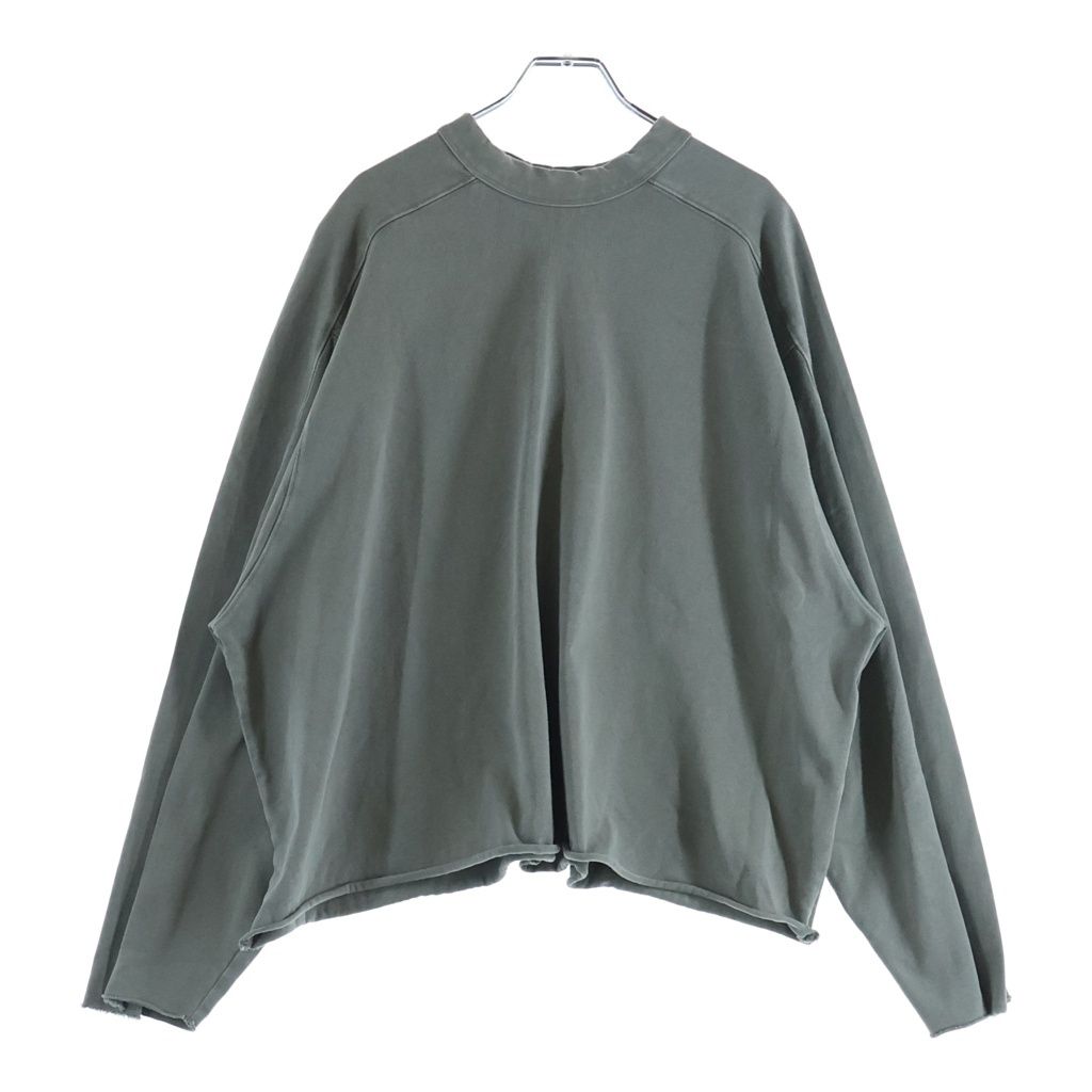 BLESS (ブレス) 25AW COLLAR LESS SHIRT / RED スタンドカラー