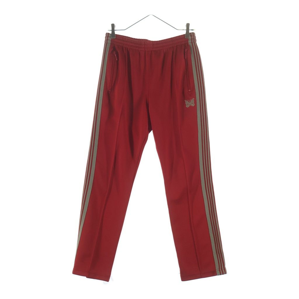 Needles (ニードルス) Narrow Track Pant Poly Smooth ナロー トラックパンツ ポリスムース レッド KP221