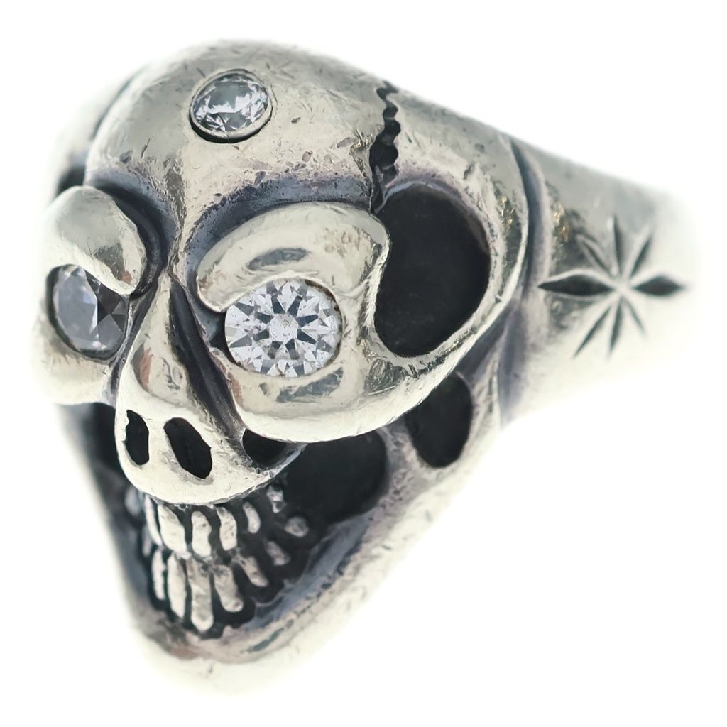 Bill Wall Leather/BWL (ビルウォールレザー) GOOD LUCK SCULL SPECIAL EDITION グッドラックスカル リング シルバー