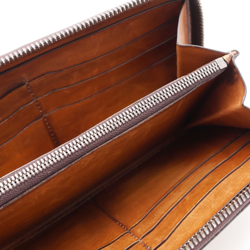 Berluti (ベルルッティ) カリグラフィ イタウバ ラウンドファスナー 