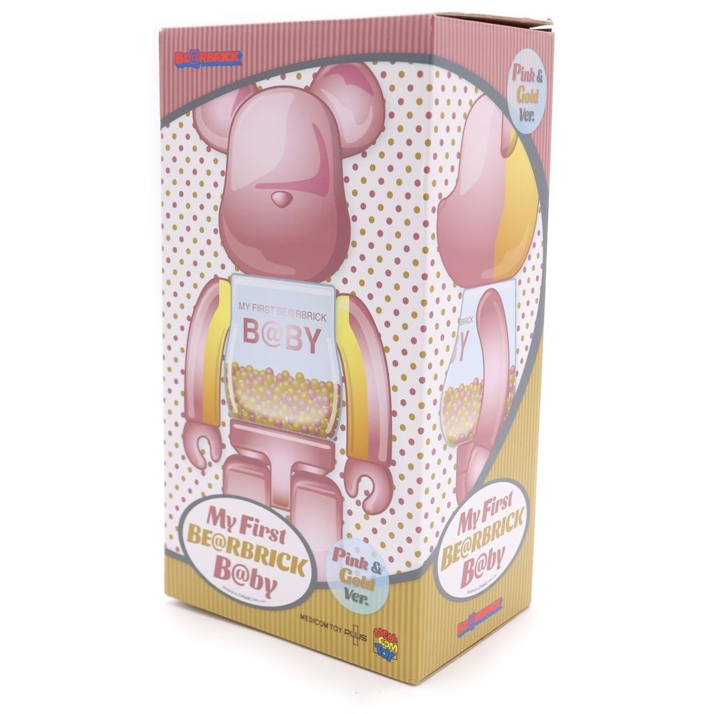 MY FIRST BE@RBRICK B@by Pink & Gold ver Bearbrick My First