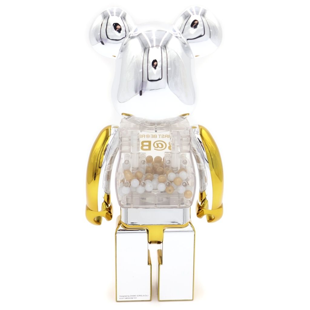 MEDICOM TOY (メディコムトイ) MY FIRST BE@RBRICK B@BY GOLD SILVER