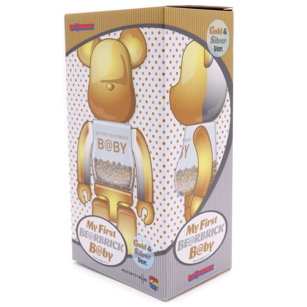 BE@RBRICK ゴールド シルバー フィギュアセット MEDICOM TOY (メディコムトイ) MY FIRST BE@RBRICK B@BY GOLD SILVER