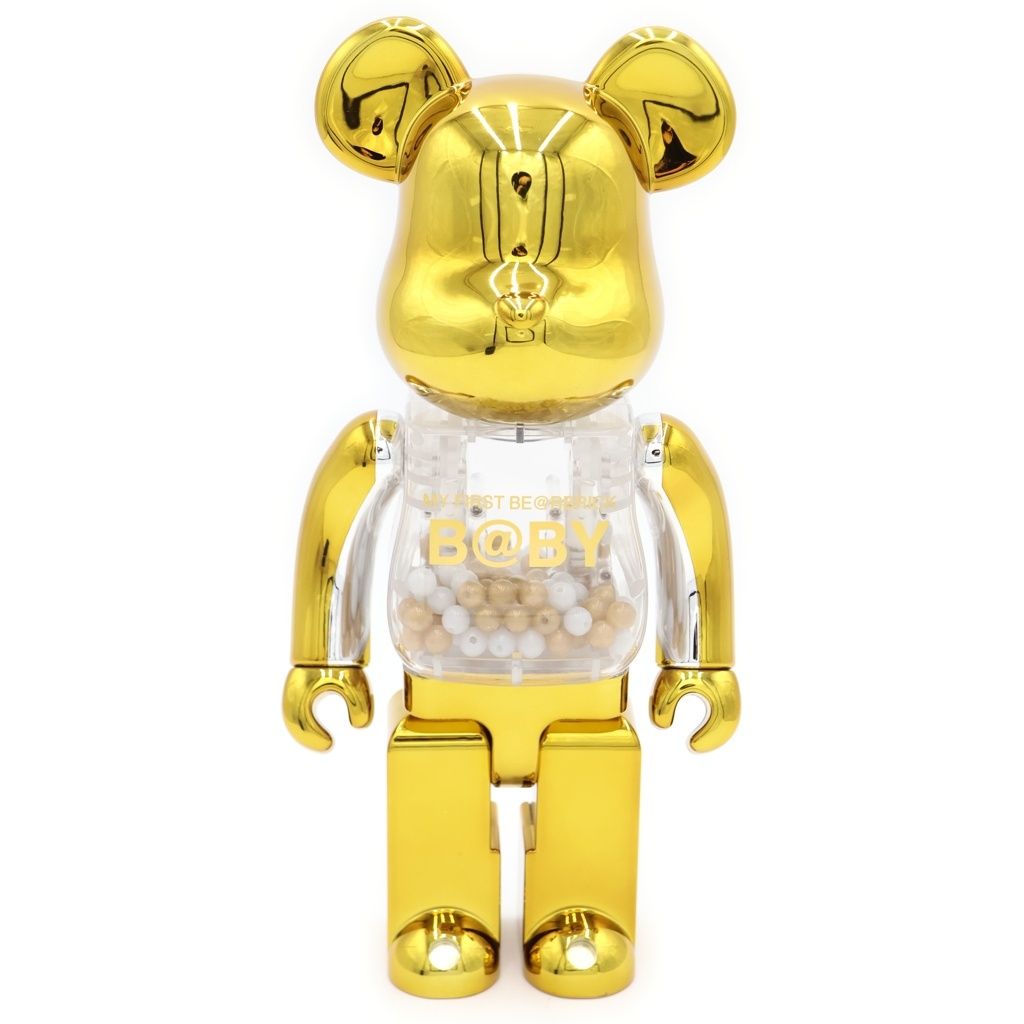 MEDICOM TOY (メディコムトイ) MY FIRST BE@RBRICK B@BY GOLD SILVER