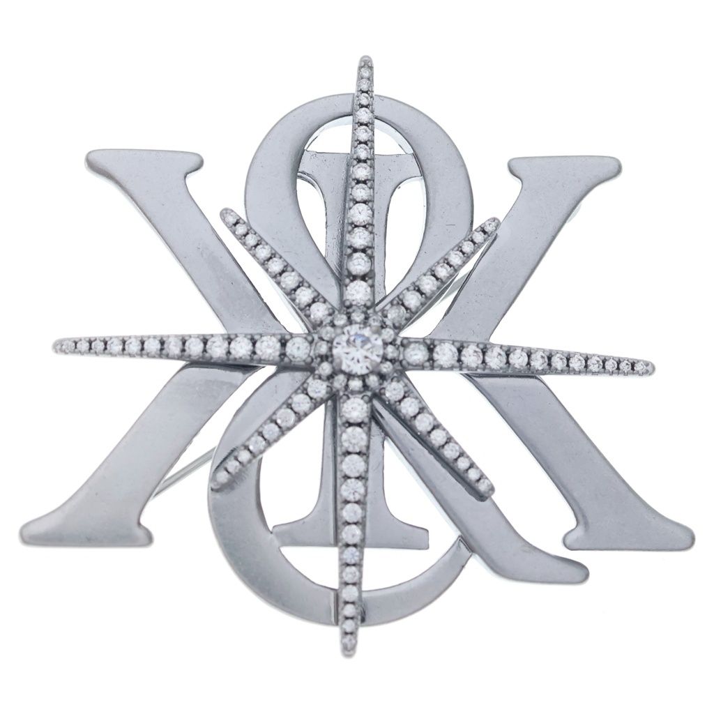 Lisa for Kith Women Crest Brooch　ブローチ KITH (キス) LISA FOR WOMEN CREST BROOCH クレストブローチ シルバー
