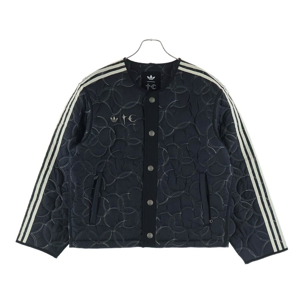 adidas (アディダス) ×THUG CLUB PADDED LINER JACKET サグクラブ パテッド キルティング ライナージャケット ブラック KC2231