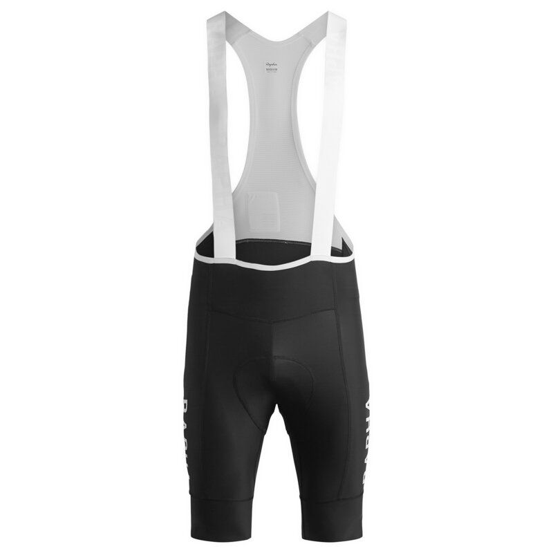 ラファ メンズ ボトムス ハーフパンツ・ショーツ ショートパンツ Rapha Pro Team Training Bib Shorts II Black White ホワイト