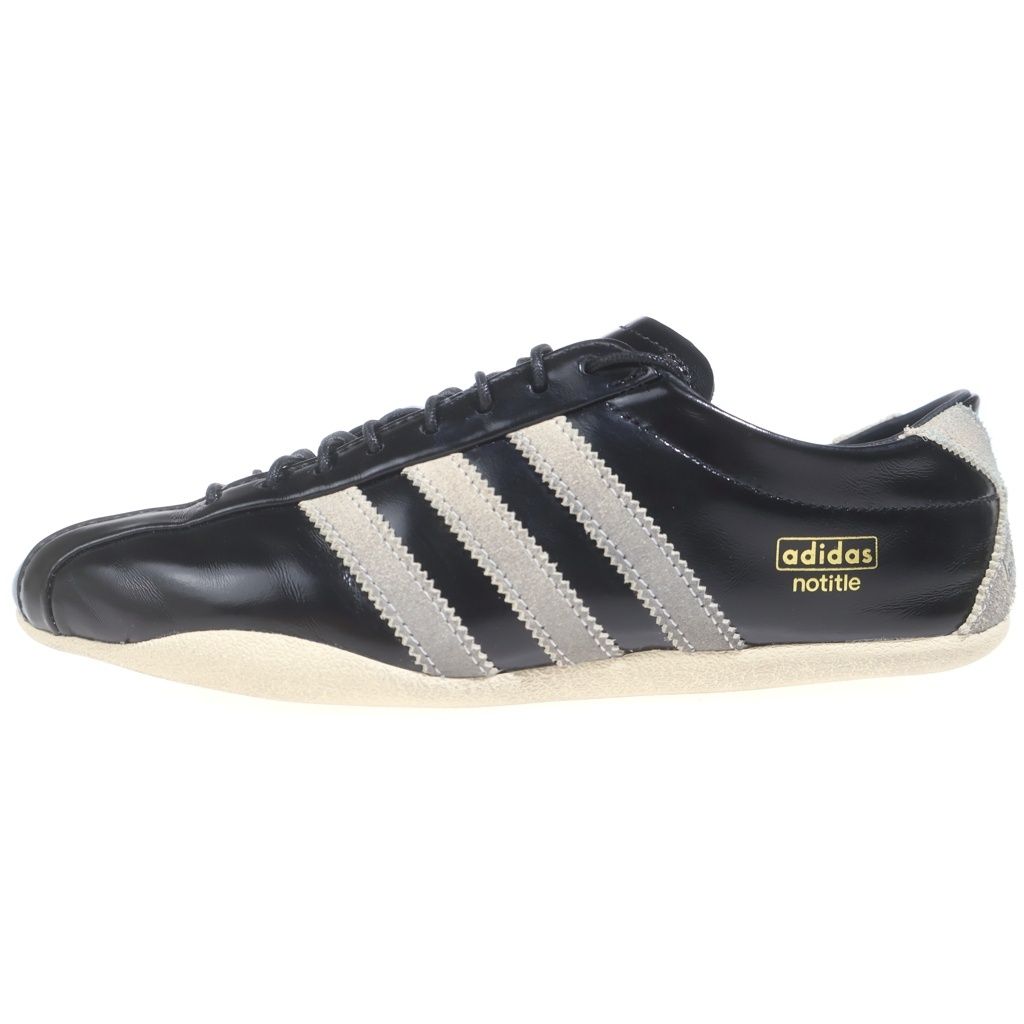 adidas (アディダス) ×NOTITLE TOKYO W ノータイトル トウキョウ ウィメンズ ローカットスニーカー レディース ブラック US7/24cm KH8303