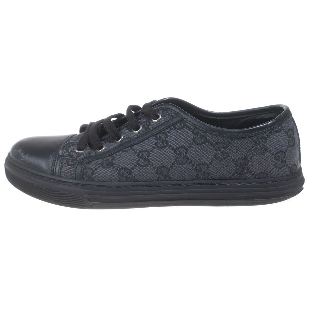 GUCCI グッチ GGキャンバス ローカット スニーカー ブラック 426189 GUCCI (グッチ) GGキャンバス ローカットスニーカー ブラック 426189