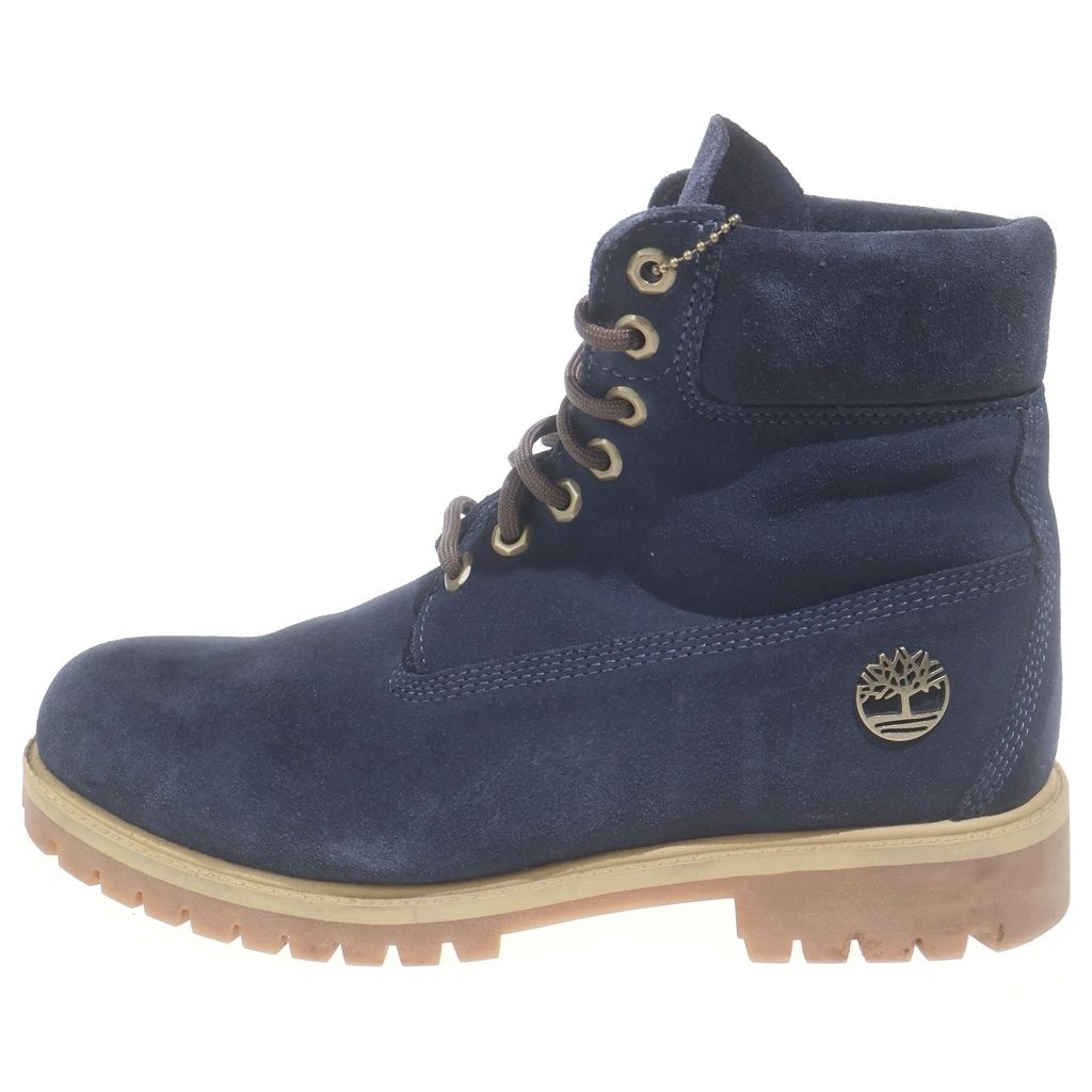 Timberland (ティンバーランド) ×C.F.Stead チャールズ・F・ステッド ヘリテージ 6インチ インディゴスエードブーツ ネイビー A6821