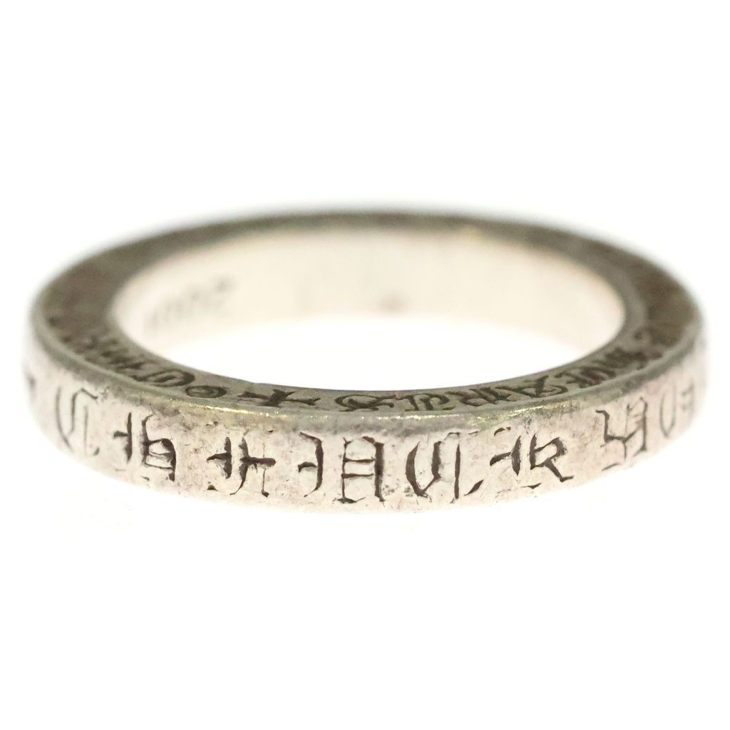 CHROME HEARTS (クロムハーツ) 3mm SPACER FUCKYOU 3mm スペーサー ファックユー リング シルバーBCA333