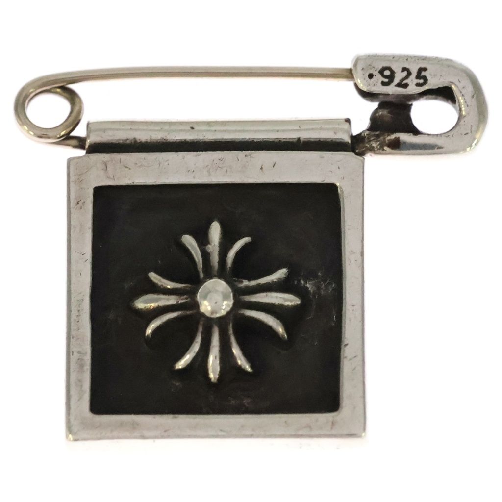 CHROME HEARTS (クロムハーツ) CH PLUS FRAMED SAFETY PIN CHプラス フレームド セーフティーピン シルバー