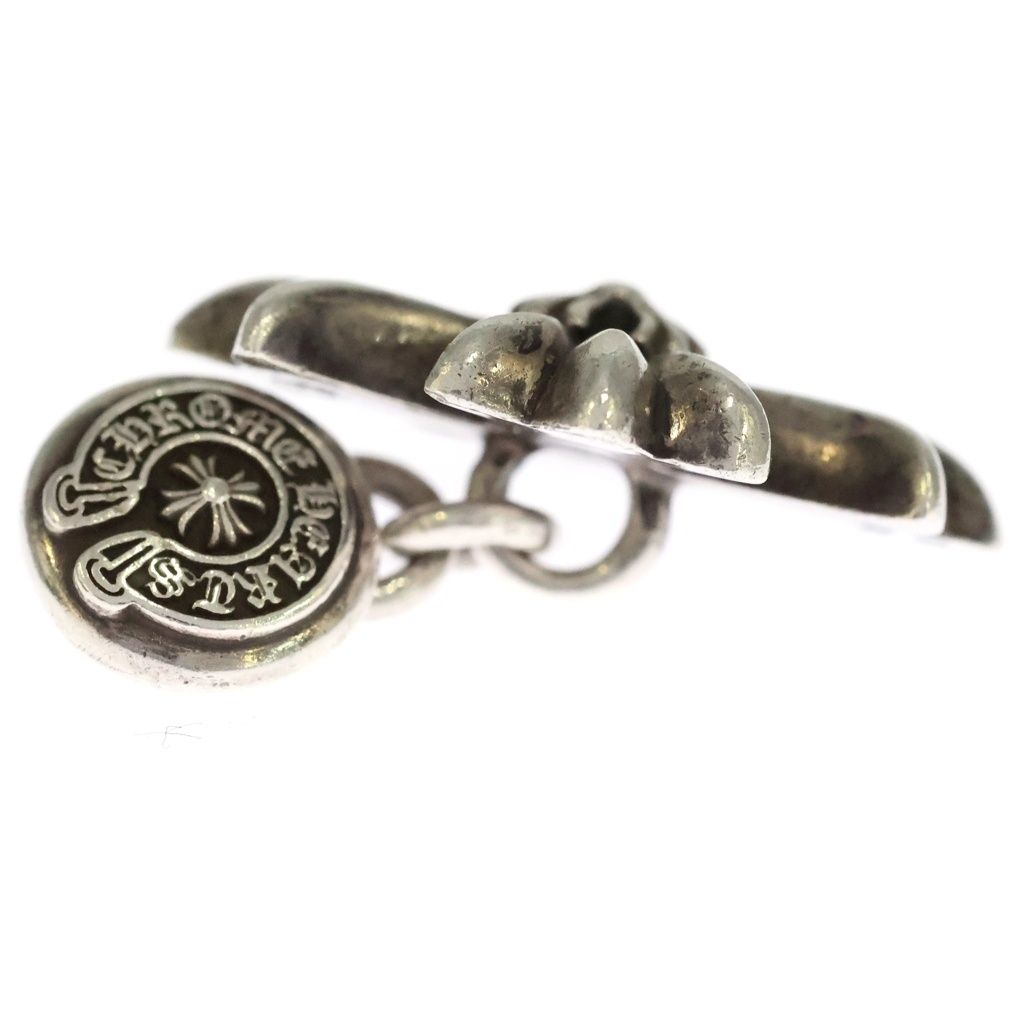 CHROME HEARTS (クロムハーツ) ダブルCHクロス カフスボタン