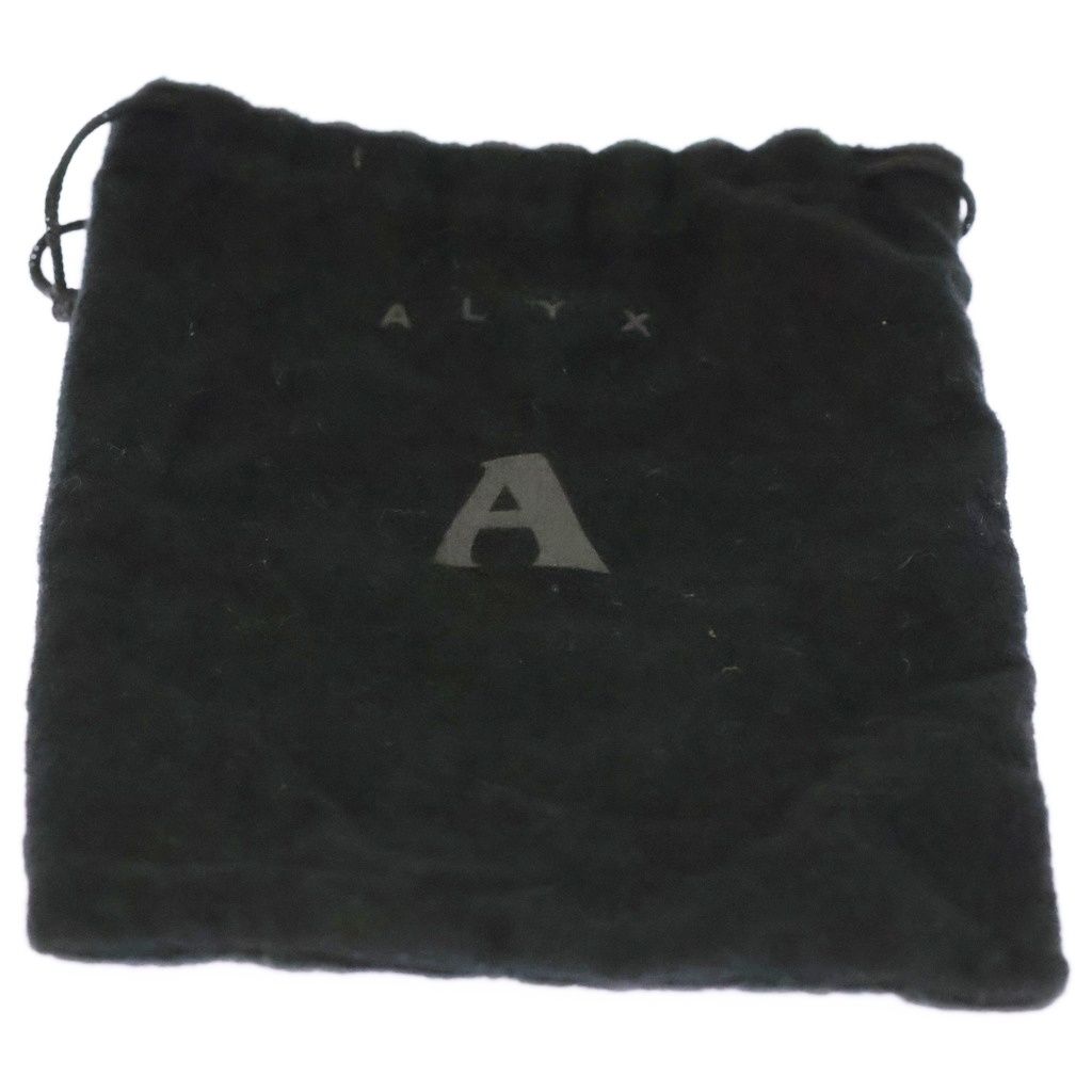 1017 ALYX 9SM (アリクス) レザーブレスレッド ブラック - メルカリ