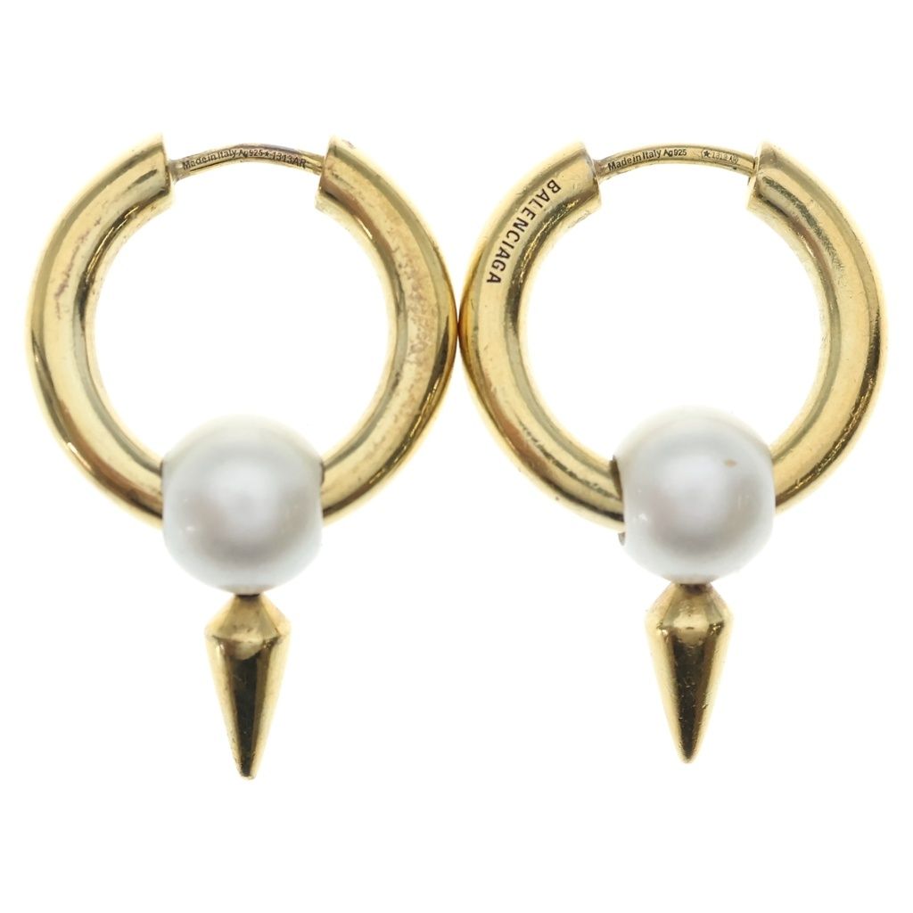 BALENCIAGA (バレンシアガ) Force Spike Earrings スパイク ピアス ゴールド 594497 TZ78R