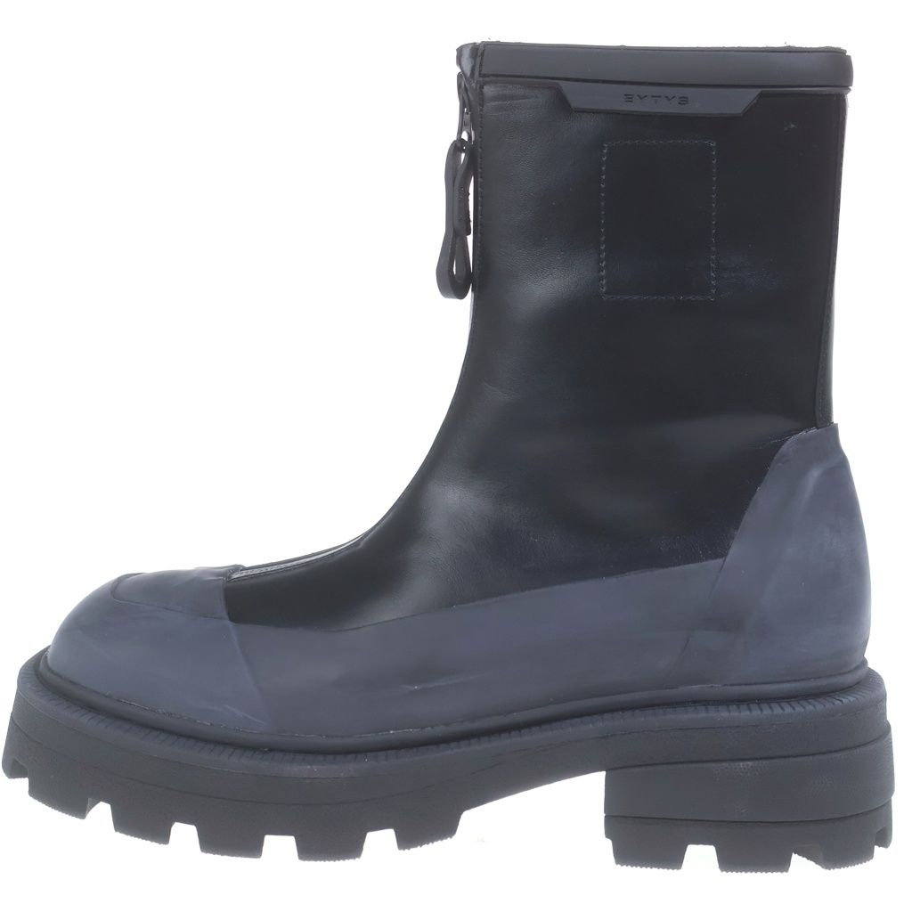 eytys (エイティーズ) CENTER ZIP RAVEN2 BOOTS F111001 センター ジップ レイブン2 ロングブーツ ブラック