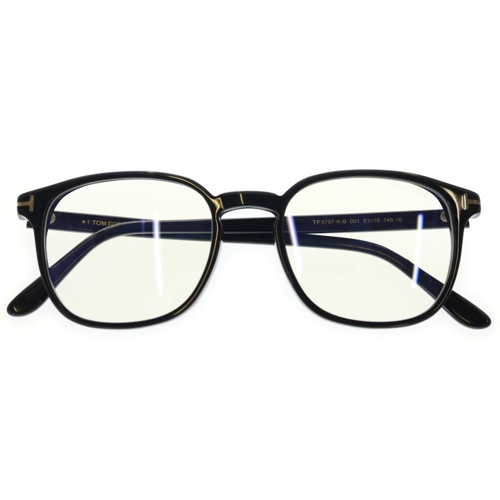 TOM FORD (トムフォード) TF5797-K-B ウェリントンフレーム サングラス メガネ ブラック