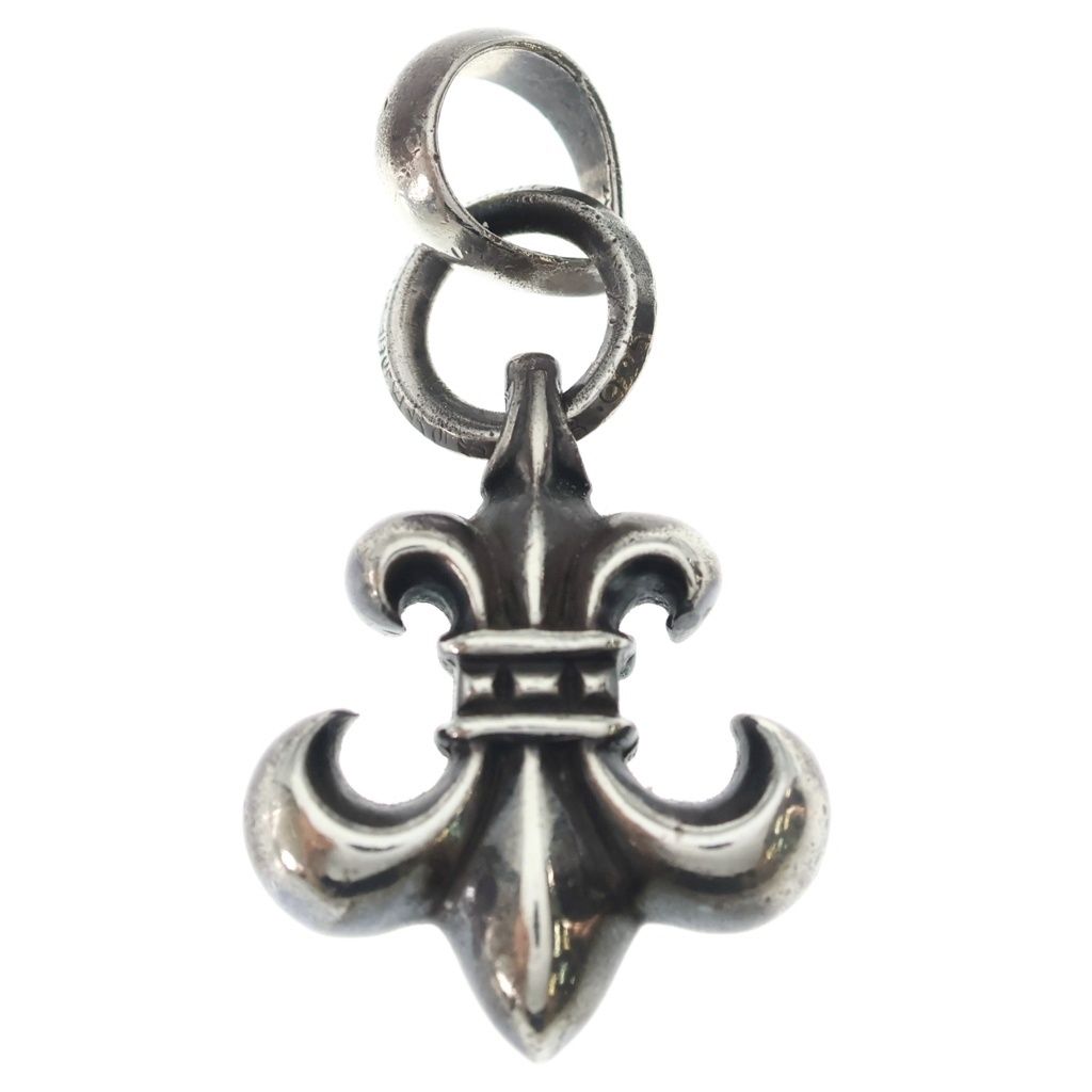 CHROME HEARTS (クロムハーツ) BS FLUER W BALE BSフレア Wベイル ペンダントトップ シルバー BCA211