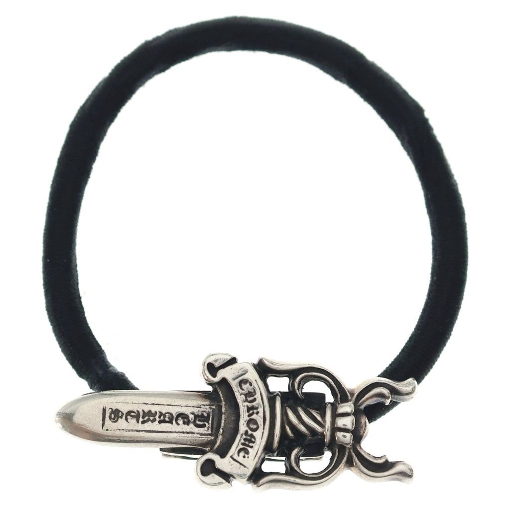 CHROME HEARTS (クロムハーツ) HAIRBAND DAGGER ダガー ヘアバンド ヘアゴムコンチョ シルバー BCA150