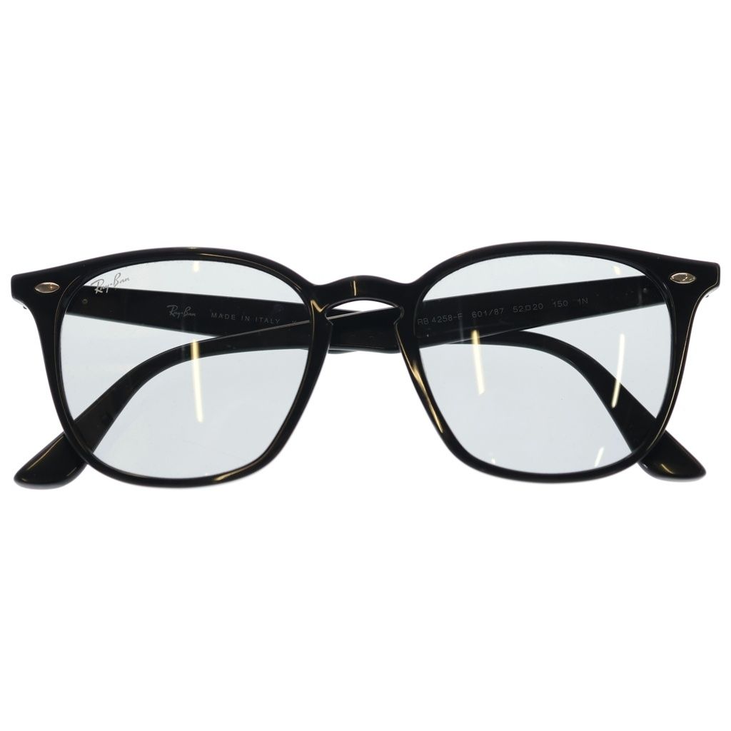 Ray Ban (レイバン) ウェリントンサングラス ブラック RB4258-F