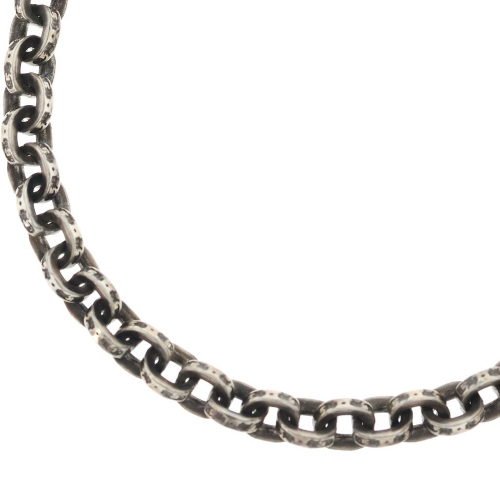 CHROME HEARTS (クロムハーツ) PAPER CHAIN 18 ペーパーチェーンネックレス 18inch シルバー BCA086