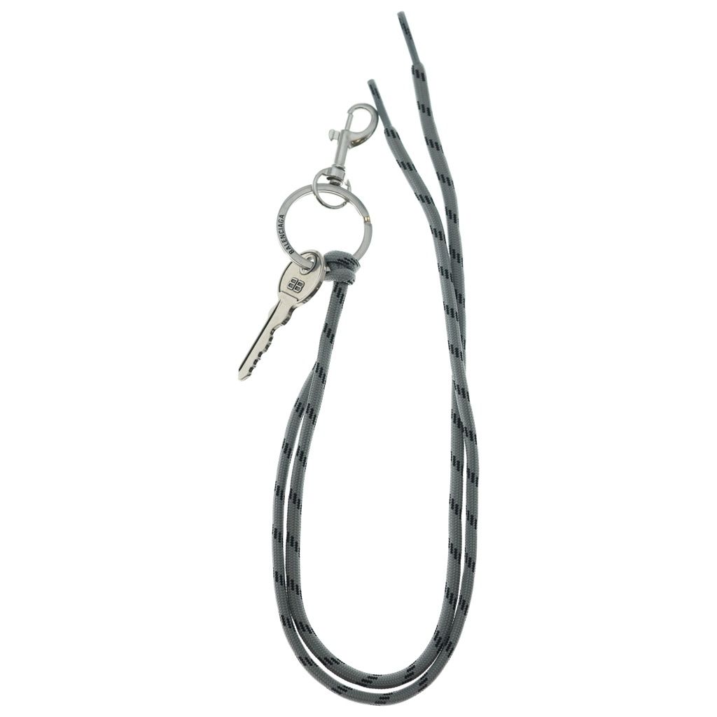 BALENCIAGA (バレンシアガ) モバイルストラップ キーリング グレー