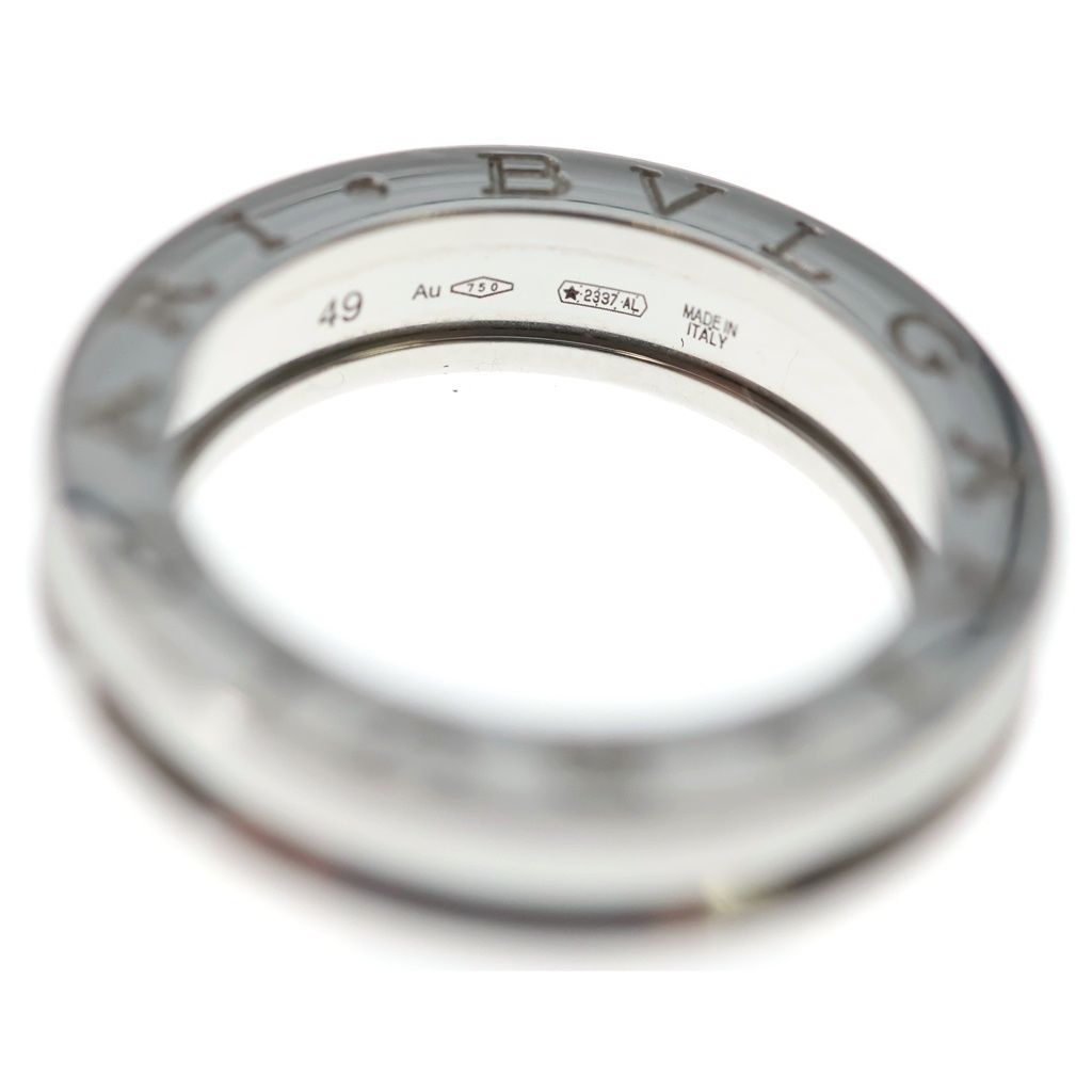 BVLGARI (ブルガリ) ビーゼロワン リング シルバー Au750WG 7.7g #49