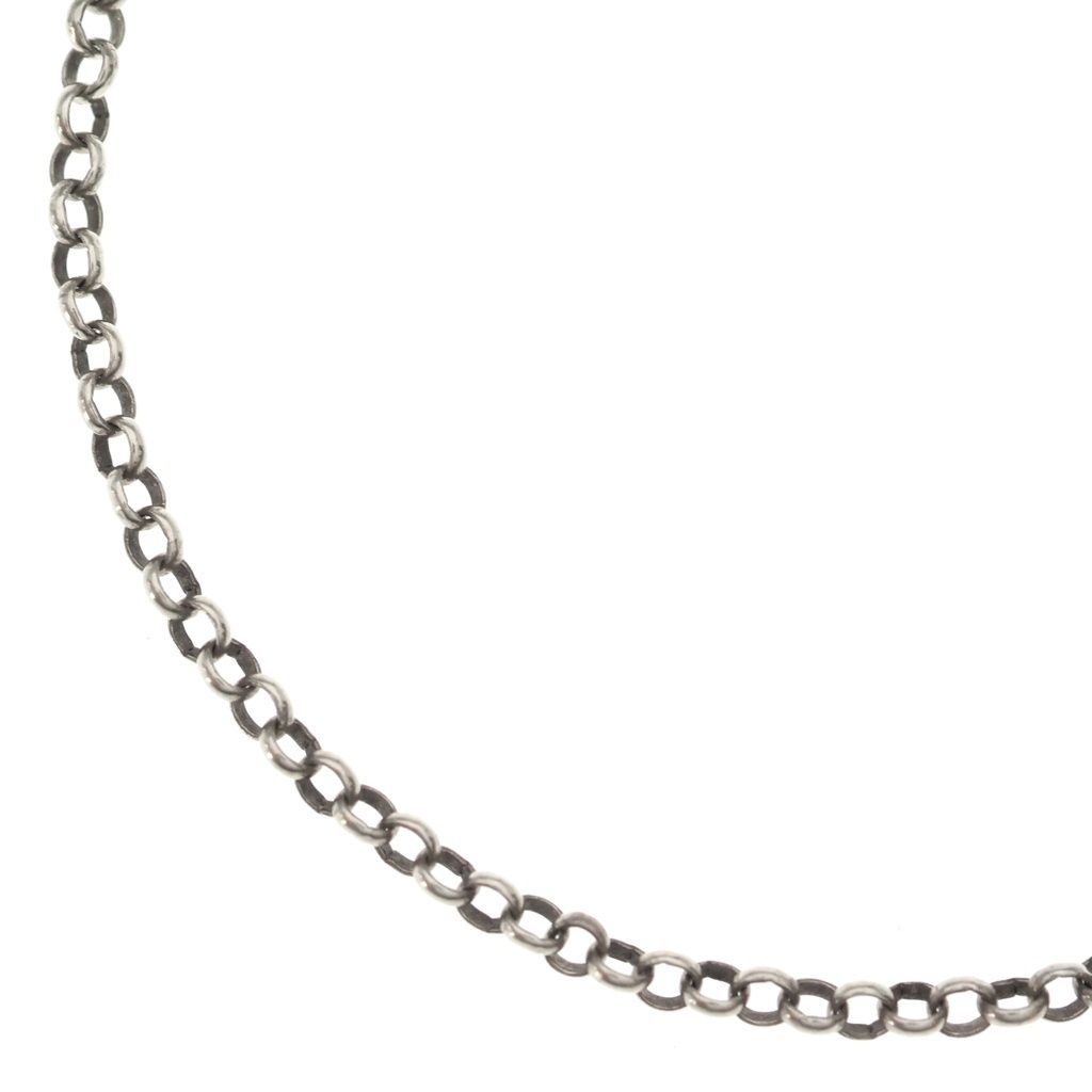 CHROME HEARTS (クロムハーツ) NECKCHAIN R16 ロールチェーンネックレス 16inch シルバー BCA082