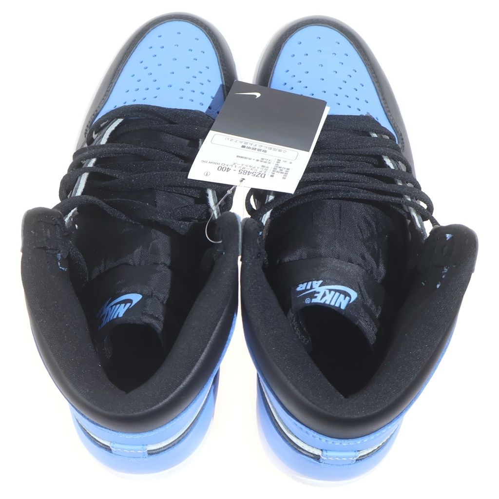 NIKE (ナイキ) AIR JORDAN 1 RETRO HI OG UNIVERSITY BLUE UNC TOE