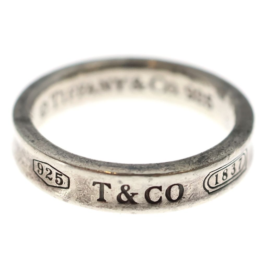 TIFFANY & Co. (ティファニー) 1837 ナロー リング SV925 シルバー
