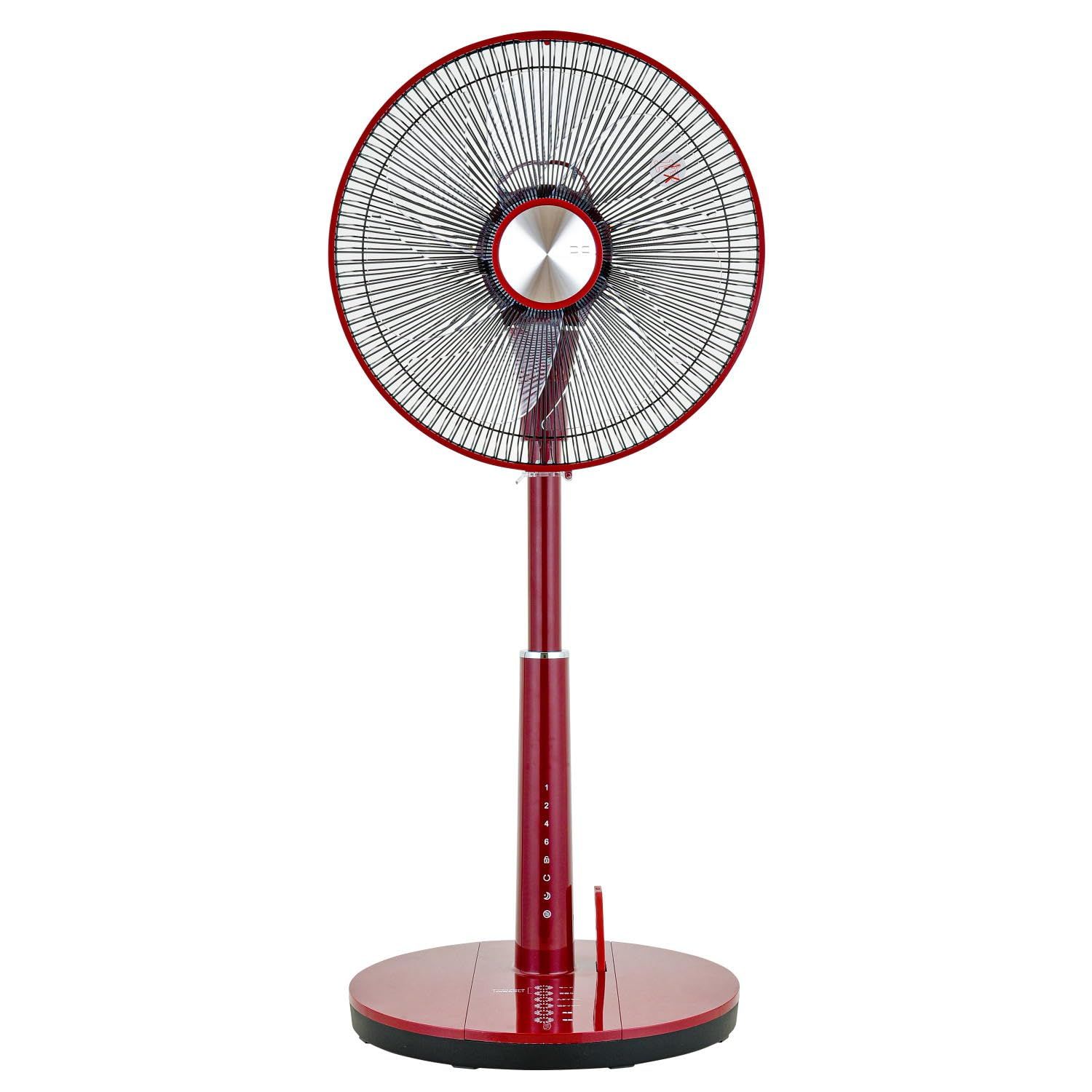 ☆新品☆おおたけ 扇風機 リビング型 DCタイプ フルリモコン式 レッド 30cm GF-DC325FR-R f60a38d1