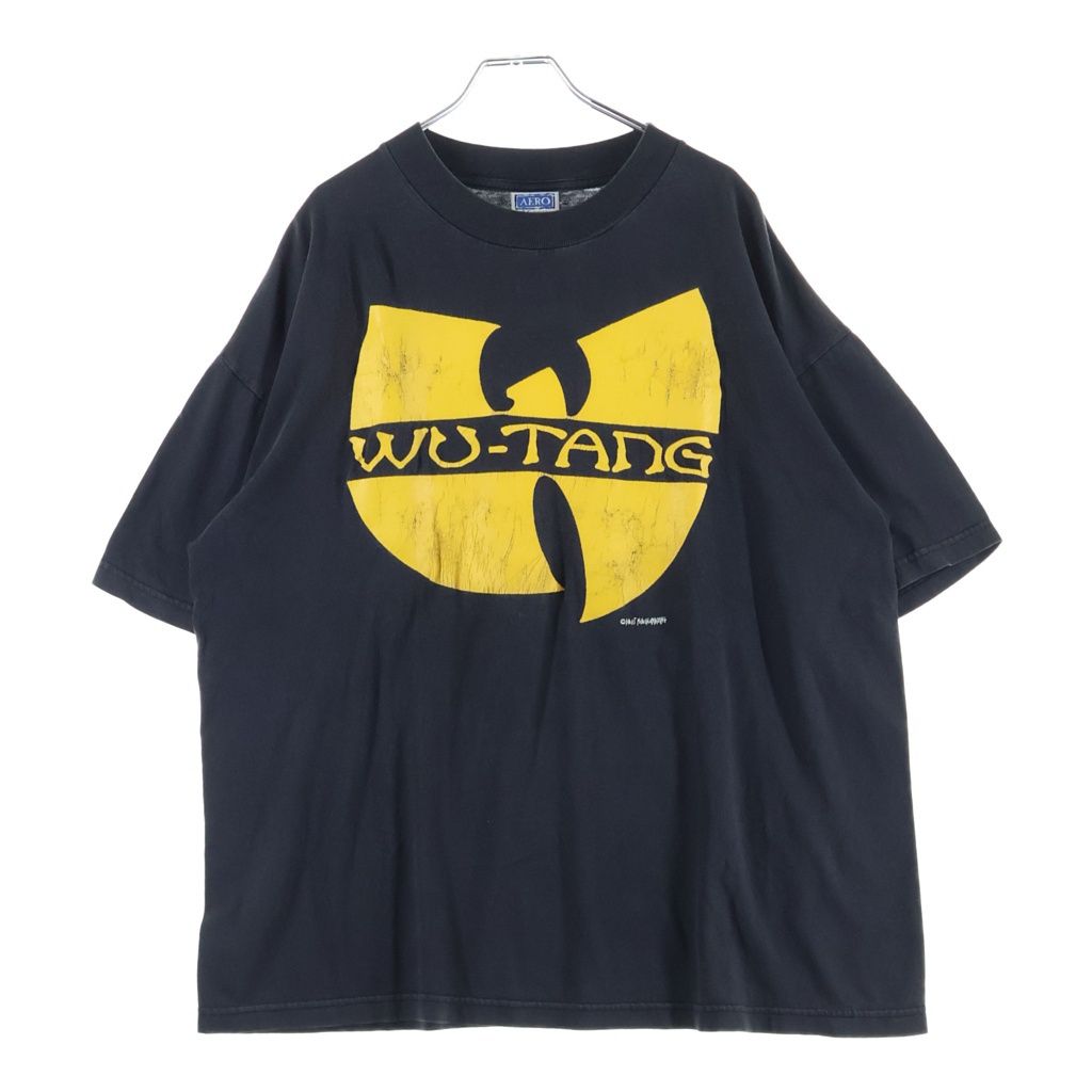 VINTAGE (ヴィンテージ) 90S WU-TANG CLAN CREAM CASH RULES EVERYTING AROUND ME AERO 半袖Tシャツ