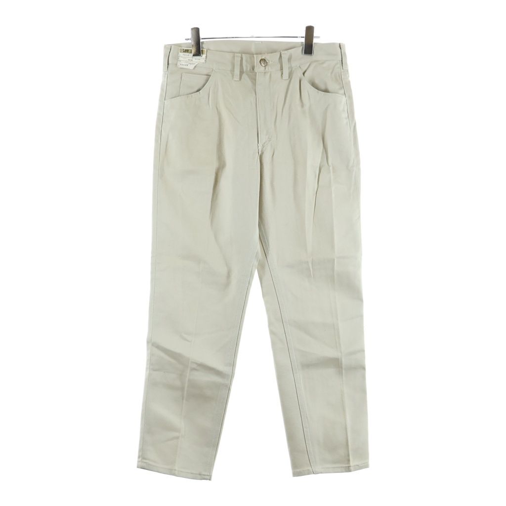 LEE (リー) 60S VINTAGE DEADSTOCK LEENS 7010 ヴィンテージ リーンズ コットンツイル ジップフライストレートパンツ