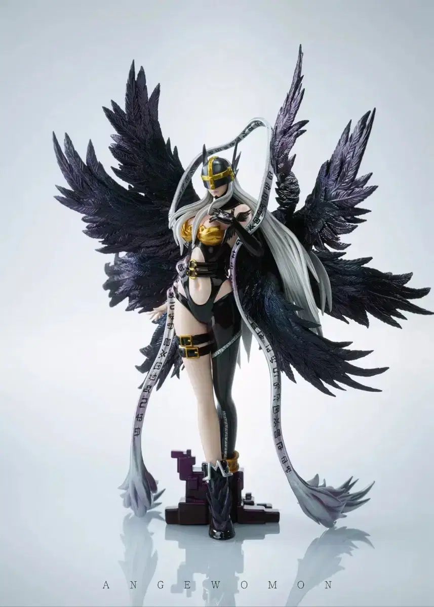MINE エンジェルウーモン ブラック デジタルモンスター レジンフィギュア