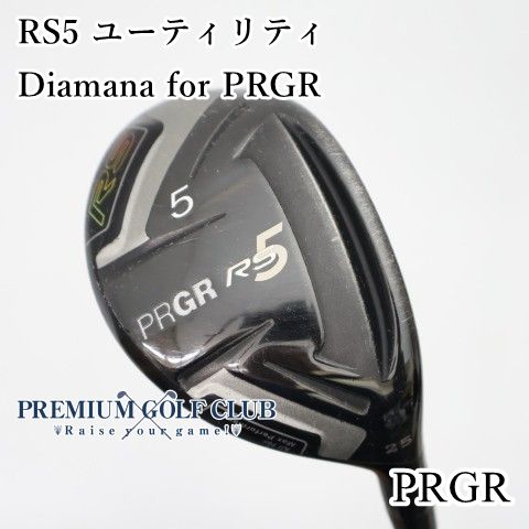 【中古】 プロギア RS5 ユーティリティ ディアマナ for PRGR（S） U5/25度 [1043]
