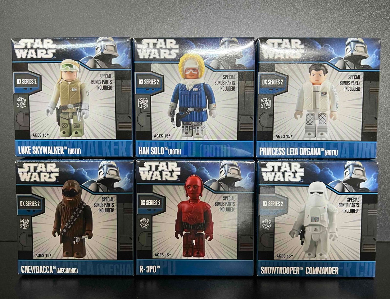 KUBRICK STAR WARS DXシリーズ2 フィギュア 6体セット (スターウォーズ) キューブリック