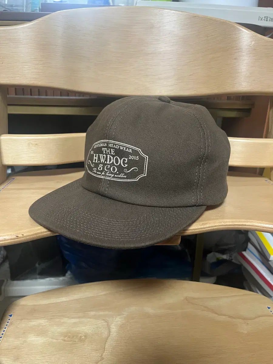H W DOG&CO キャップ ウール 帽子 ブラウン 40