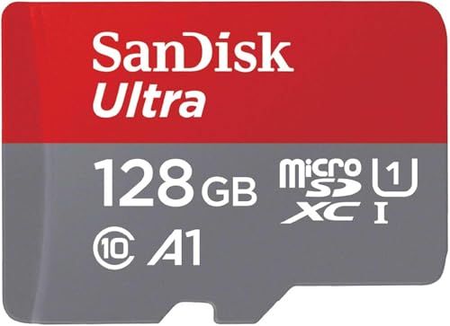 microSDカード 128GB UHS-I U1 Class10 Ultra SDSQUAB-128G-GN6MN & SOLOFISマルチクリーナー (micro SDカード 128GB)/ 567eb3bb