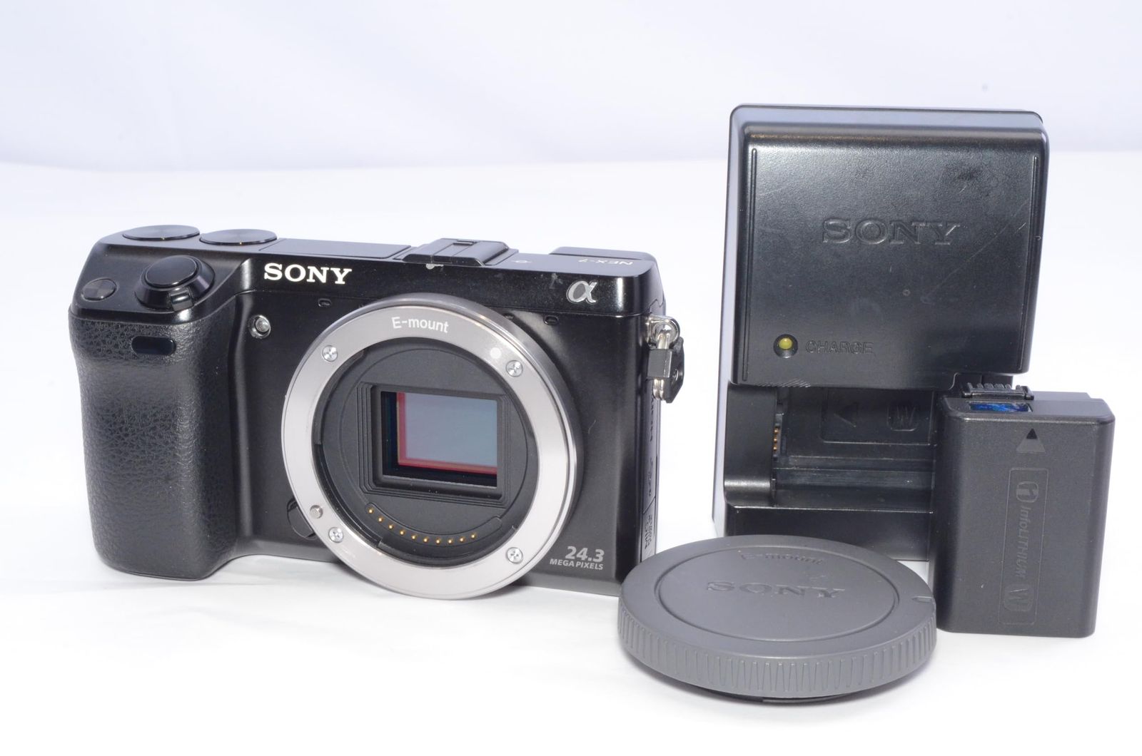 SONY ミラーレス一眼カメラ α NEX-7 ボディ ブラック NEX-7 - メルカリ
