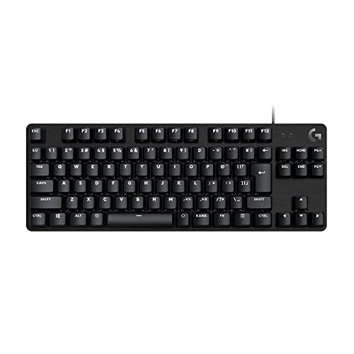 Logicool G ゲーミングキーボード G413TKLSE 有線 テンキーレス タクタイル 確かな打鍵感 日本語配列 高耐久性 PTB キーキャップ ゲーミング キーボード メカニカルキーボード G413 PC window mac Ch 1f30c7d6