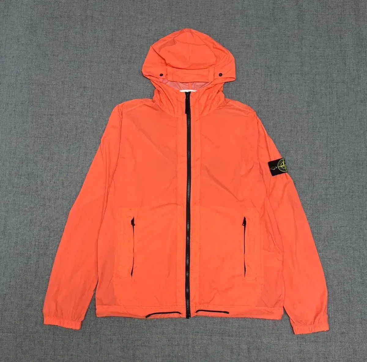 STONE ISLAND ストーンアイランド スキンタッチ ナイロン TC ウインドブレーカー ジャケット オレンジ