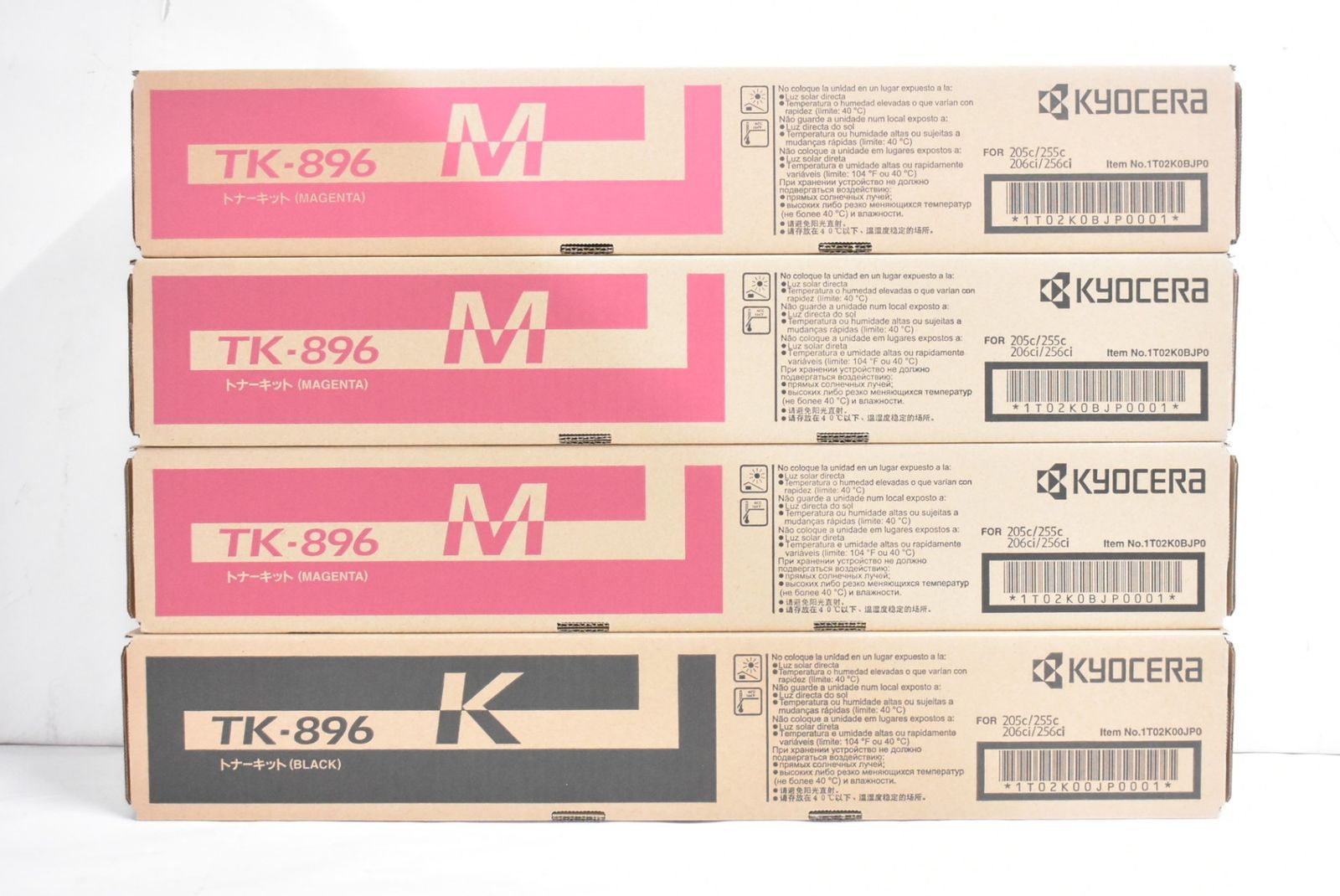 未使用 京セラ 純正 トナー TK-896 4色8本(シアン・マゼンタ・イエロー・ブラック) KYOCERA ITR4T4VKBAEO-D-L11-byebye 未使用 京セラ 純正 トナー TK-896 4色8本(シアン・マゼンタ・イエロー・ブラック) KYOCERA ITR4T4VKBAEO-D-L11-byebye
