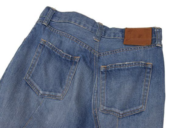 ジュンヤワタナベ コムデギャルソンJUNYA WATANABE COMME des GARCONS 再構築デニムスカート インディゴM位