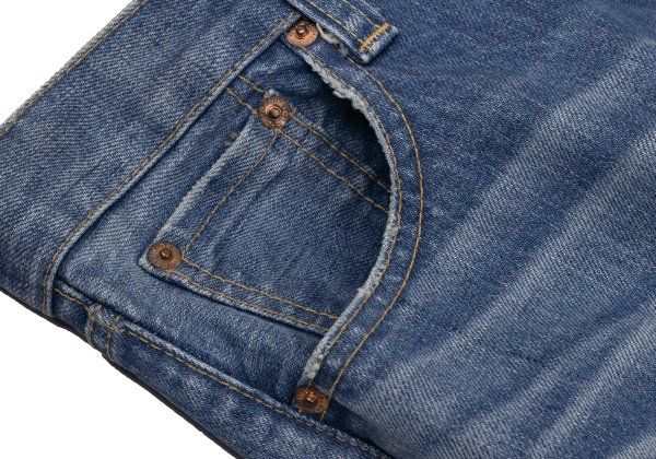 ジュンヤワタナベ コムデギャルソンJUNYA WATANABE COMME des GARCONS 再構築デニムスカート インディゴM位