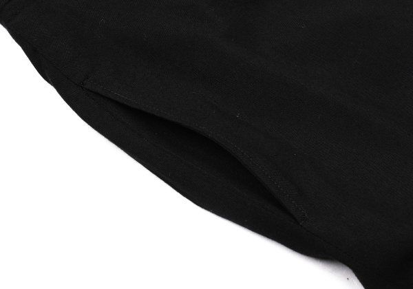 ヨウジヤマモト ノアールYohji Yamamoto NOIR レーヨンドレープスカート 黒1