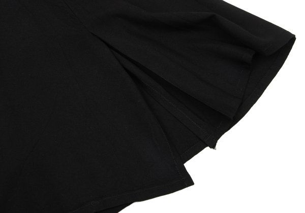 ヨウジヤマモト ノアールYohji Yamamoto NOIR レーヨンドレープスカート 黒1