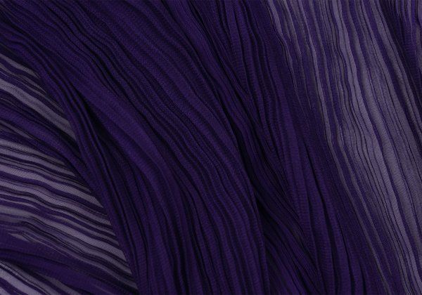 プリーツプリーズPLEATS PLEASE プリーツストール 紫