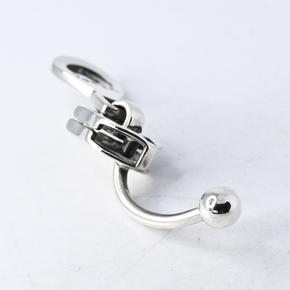 研磨済】DIESEL ディーゼル SV925 ジッパー ファスナーモチーフ ボディ